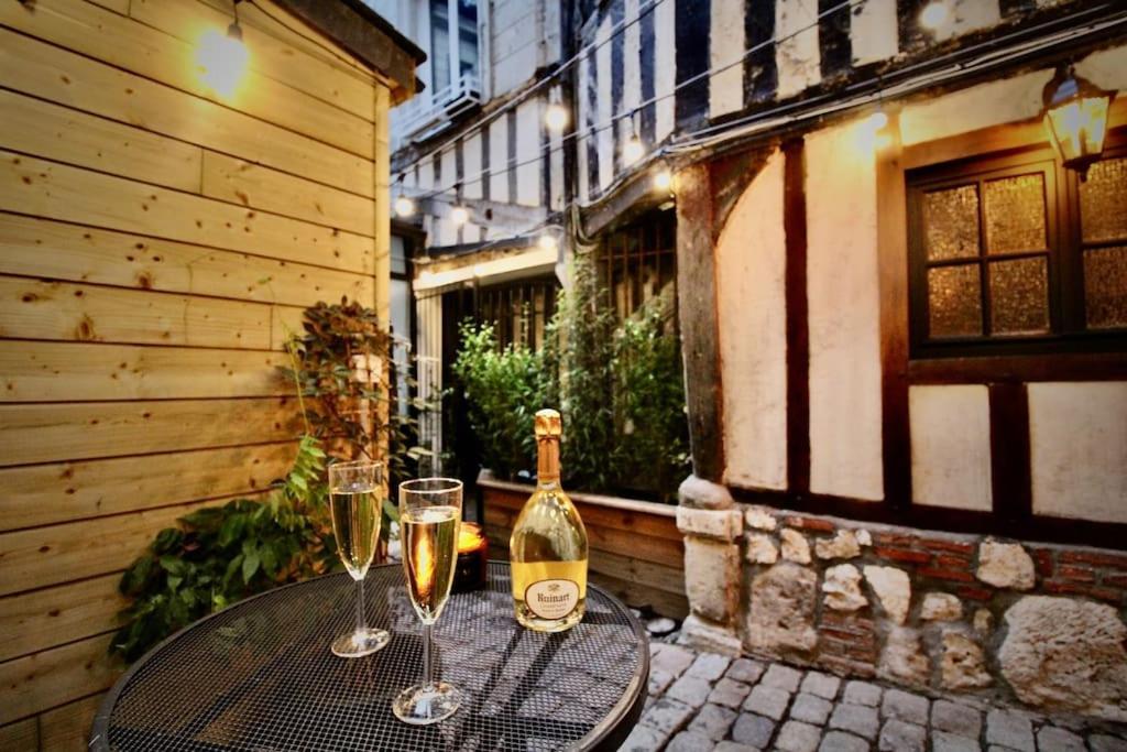 Le Spa Gustave - Sauna, Jacuzzi & Terrasse A Rouen Exterior photo