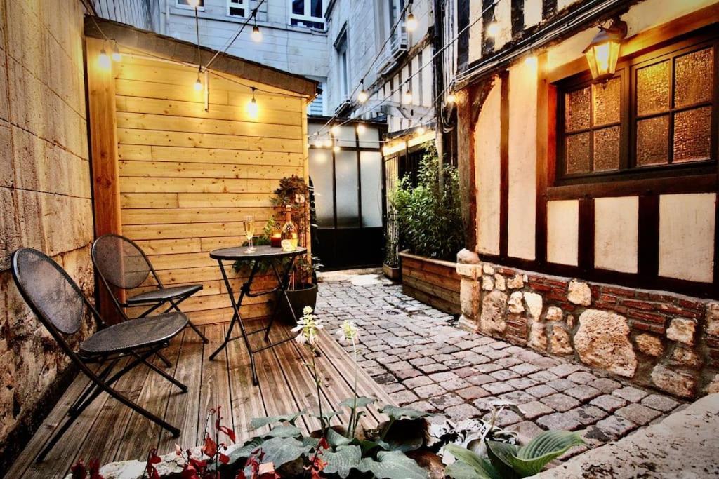 Le Spa Gustave - Sauna, Jacuzzi & Terrasse A Rouen Exterior photo